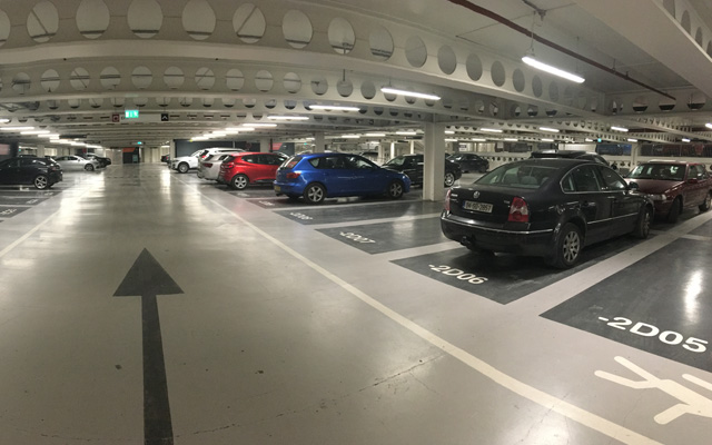 Difference between open public car park and secure public car parks